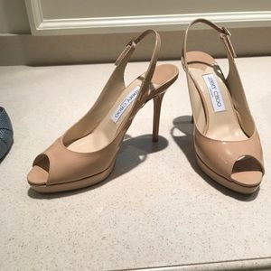 Jimmy choo sling back pump
